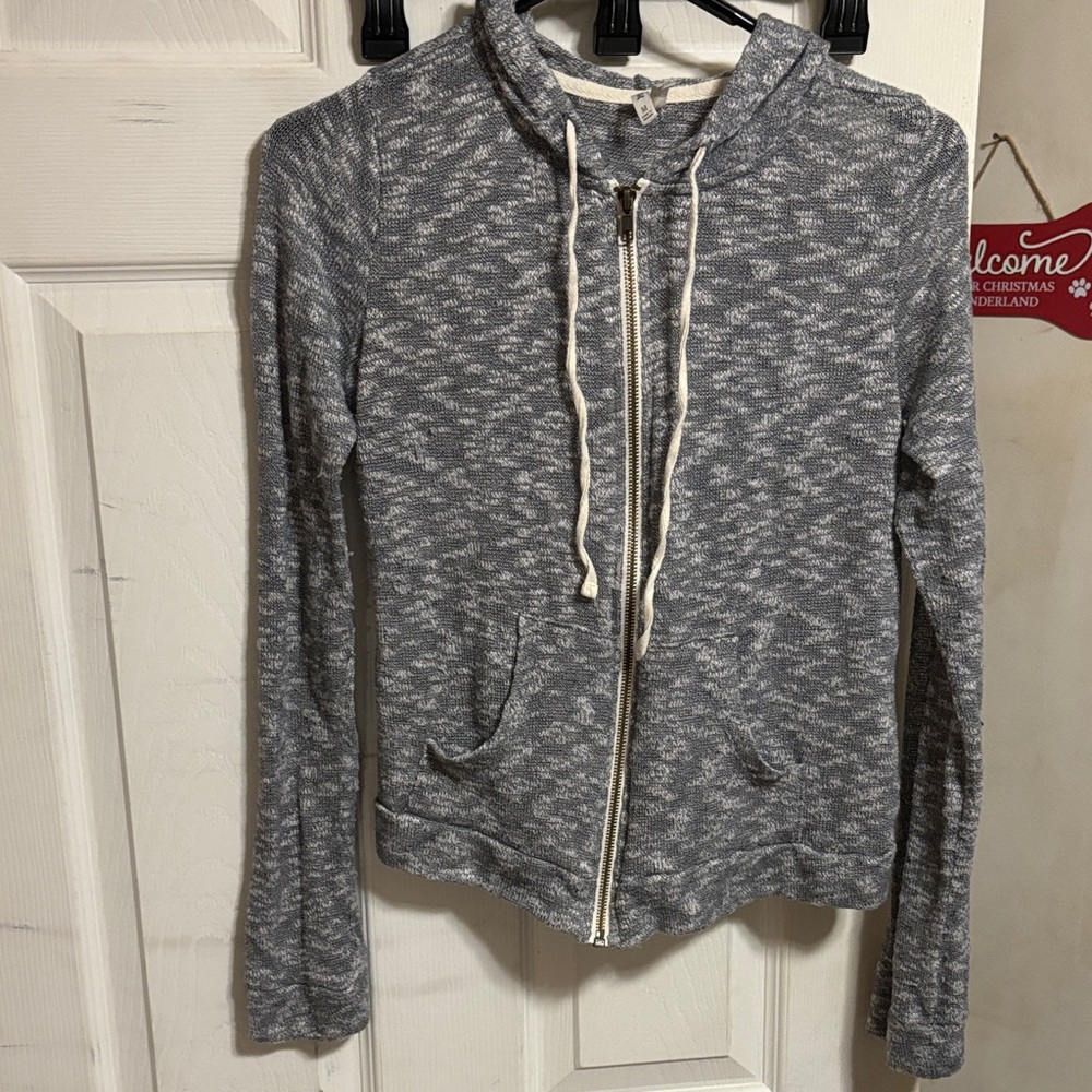 Mudd Gray Patterned Women's jacket